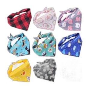 Bandana Serviette salive solide pour Chien